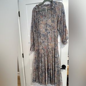 Free People Maxi Floral Dress